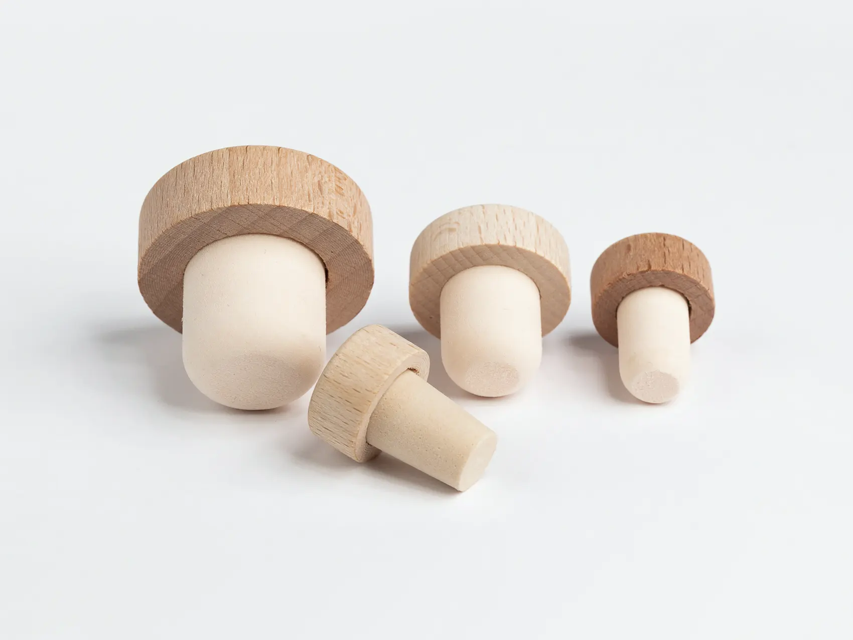 NEWKORK - Verklebte Holz-Griffstopfen in Standardformen